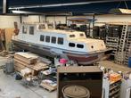 Platbodem (opknapper), Watersport en Boten, Ophalen, Gebruikt, Staal, Binnenboordmotor