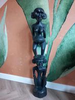 Houten Afrikaans beeld, Ophalen