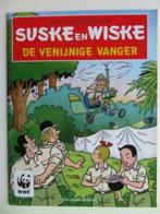 suske en wiske plaatjesalbum de venijnige vanger, Ophalen of Verzenden, Zo goed als nieuw, Eén stripboek, Willy vandersteen