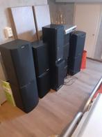 Diverse speaker sets jbl kenwood akai enz., Zo goed als nieuw, Minder dan 60 watt, Front, Rear of Stereo speakers, Ophalen