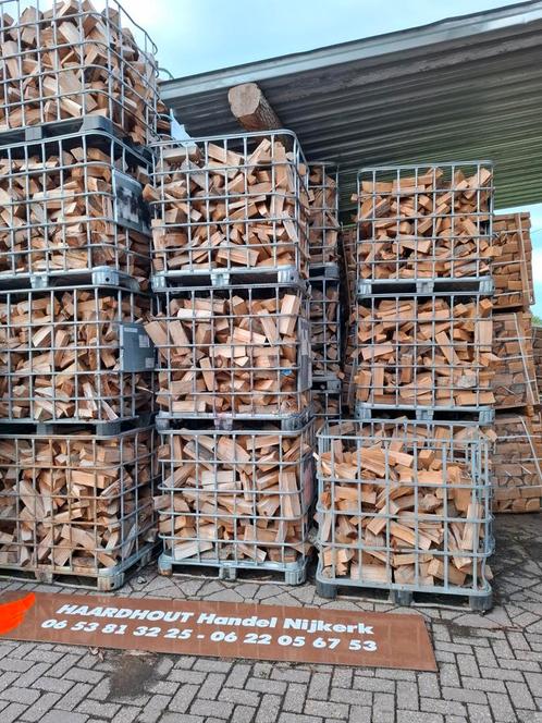 Droog beuken hout, Tuin en Terras, Haardhout, Blokken, Ophalen of Verzenden