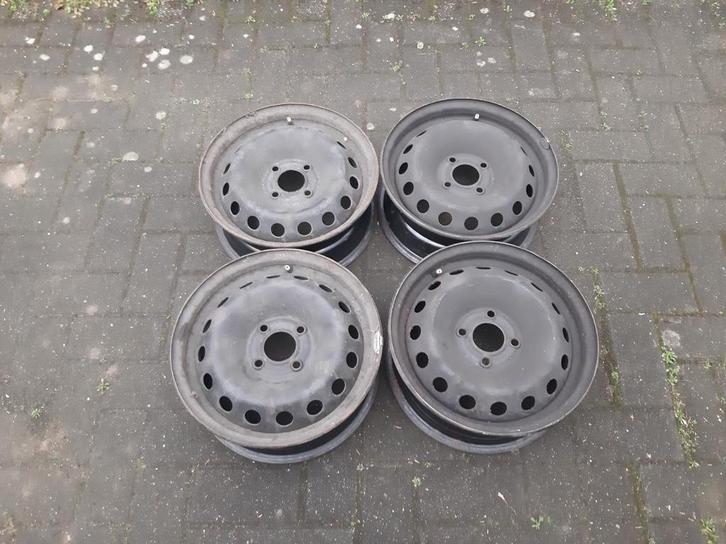 Diverse stalen velgensets 4x98 4x100 4x108 5x112 5x114,3 etc, Auto-onderdelen, Banden en Velgen, Velg(en), 16 inch, Personenwagen