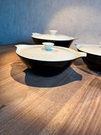 1957 Royal Goedewaagen Gouda Maestro Dekschaal Zwart Wit, Ophalen of Verzenden