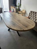 eettafel (mango), Huis en Inrichting, Tafels | Eettafels, Ophalen, Mangohout, 200 cm of meer, 50 tot 100 cm
