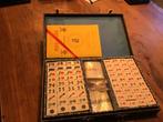 Bamboe Mahjongspel, Hobby en Vrije tijd, Gezelschapsspellen | Bordspellen, Een of twee spelers, Ophalen of Verzenden, Zo goed als nieuw