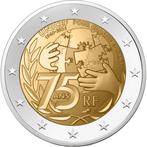 2 Euro Frankrijk 2021 - 75 jaar Unicef - UNC, Postzegels en Munten, Munten | Europa | Euromunten, Verzenden, Frankrijk, 2 euro