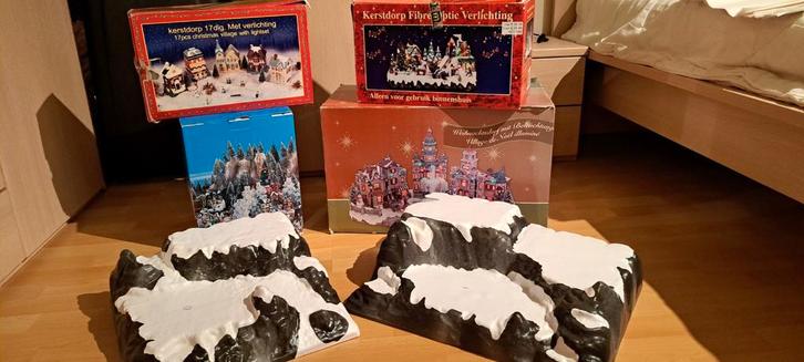 Kerstdorp, Diversen, Kerst, Zo goed als nieuw, Ophalen