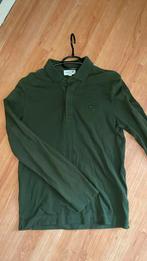 Lacoste longsleeve polo (M), Ophalen, Maat 48/50 (M), Lacoste, Zo goed als nieuw
