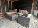 Prachtige loungeset Canadian met kussens, Tuin en Terras, Tuinsets en Loungesets, Ophalen, 4 zitplaatsen, Kunststof, Gebruikt