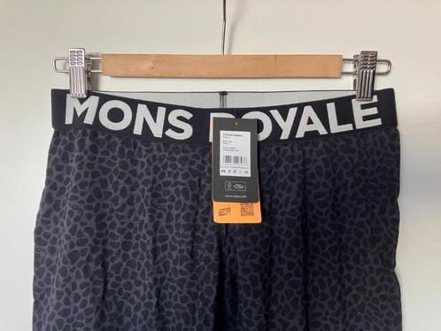 Mons Royale merino legging dames M, Kleding | Dames, Leggings, Maillots en Panty's, Nieuw, Legging, Maat 40/42 (M), Zwart, Verzenden
