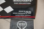 BRAWN BGP 001 BUTTON AUSTRALIAN F1 winner Minichamps WRH, Verzenden, Zo goed als nieuw, Auto, MiniChamps