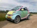 Smart Cabrio 0.7 2004 - Unieke kleuren!, Auto's, Smart, Achterwielaandrijving, Zwart, Cabriolet, 3 cilinders