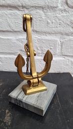 Bronzen beeldje van een anker, vermelding Anvers, Ophalen of Verzenden