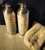 2 kruiken + hoes, Ophalen of Verzenden, Gebruikt, Overige typen