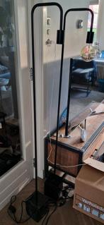Industriële stalampen, Huis en Inrichting, Lampen | Vloerlampen, Ophalen, Zo goed als nieuw, Minder dan 100 cm