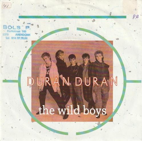 Duran Duran -  The wild boys -Cracks in the pavement, Cd's en Dvd's, Vinyl Singles, Gebruikt, Nederlandstalig, Ophalen