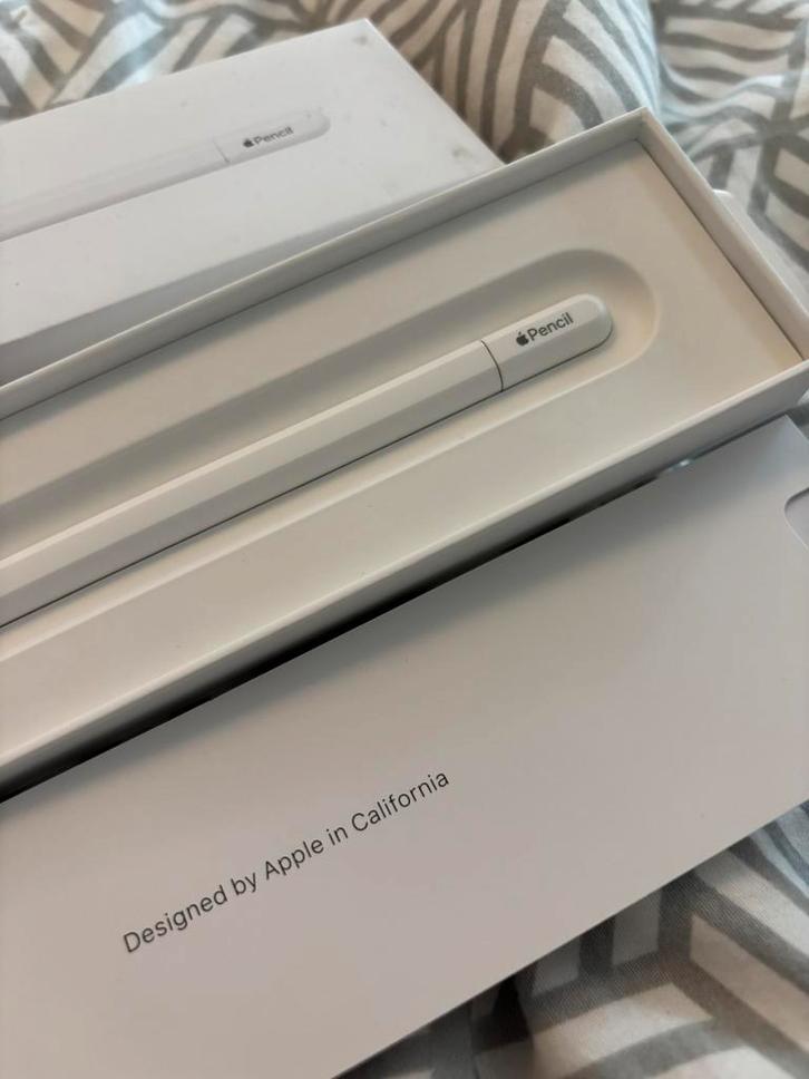 Apple pencil usb-c - ZGAN, Computers en Software, Apple iPads, Zo goed als nieuw, 10 inch, 16 GB, Wit, Ophalen