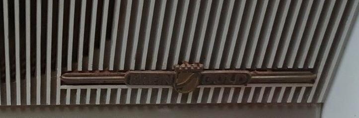 ERRES KY-5921 Tube / buizen radio embleem / logo..., Audio, Tv en Foto, Radio's, Ophalen of Verzenden