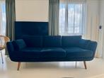 Sofacompany Sigrid 3-zitsbank Velour Lux Navy perfecte staat, Ophalen, Zo goed als nieuw, Driepersoons, 200 tot 250 cm