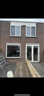 Kunststof kozijnen verdiept profiel HR++ glas, Doe-het-zelf en Verbouw, Kozijnen en Schuifpuien, Kunststof, Gebruikt, Raamkozijn