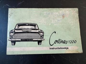 Ford cortina 1200 instructieboekje 1972 beschikbaar voor biedingen