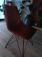 Vier eettafelstoelen in goede staat, Huis en Inrichting, Ophalen, Bruin, Zo goed als nieuw, Vier