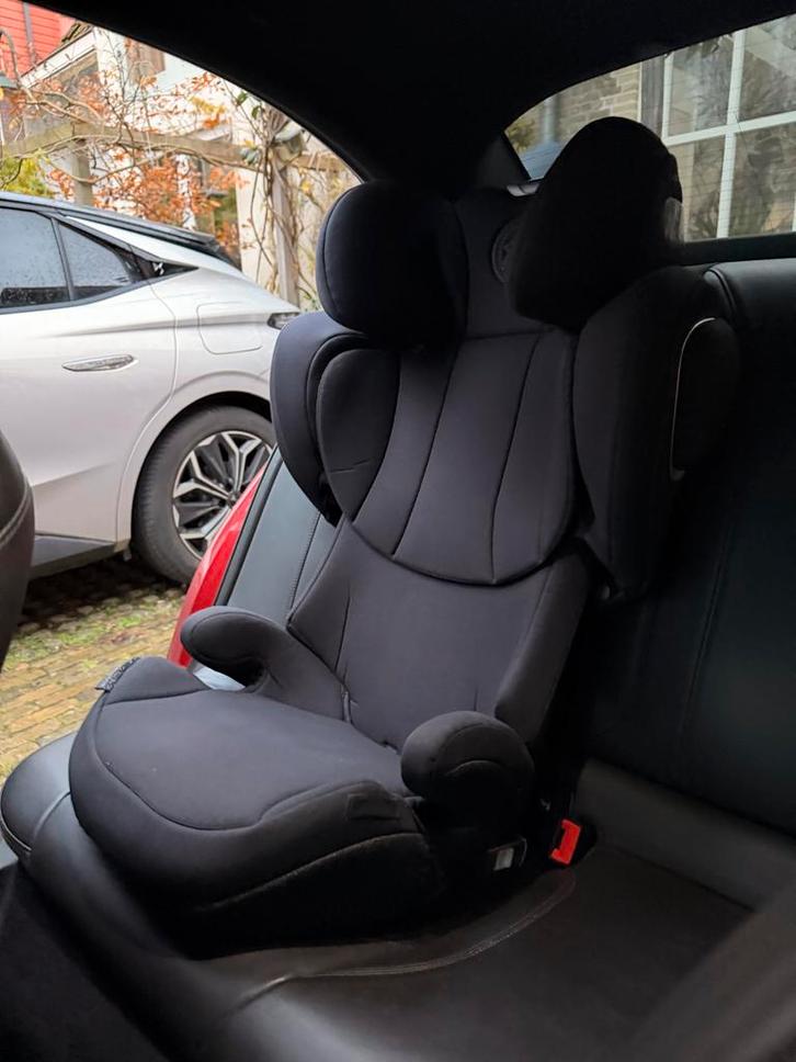 Cybex Autostoel Solution Z-Fix Stardust Black, Kinderen en Baby's, Autostoeltjes, Zo goed als nieuw, Overige merken, Isofix, Zijbescherming