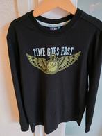 Longsleeve "time goes fast", B'Chill, maat 128-134, B'Chill, Ophalen of Verzenden, Zo goed als nieuw, Shirt of Longsleeve