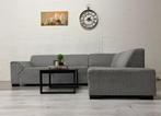 Hoekbank Grijs - Topstaat & direct leverbaar, Huis en Inrichting, Banken | Bankstellen, 250 tot 300 cm, Hoekbank, Ophalen of Verzenden