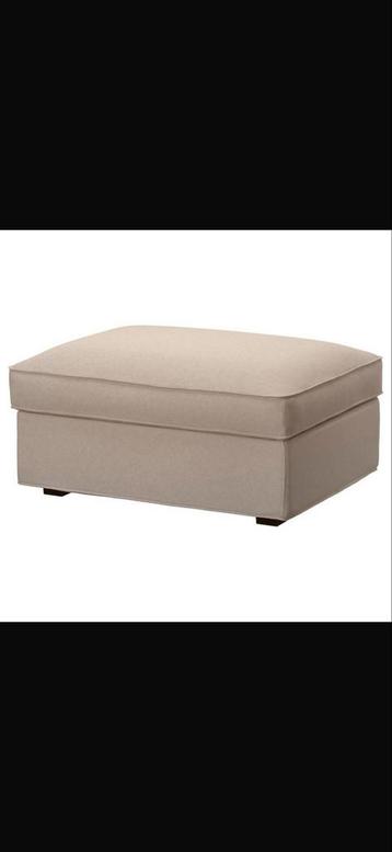 IKEA Kivik Beige Bank + Poef (Tallmyra Limited Edition) - afbeelding 4