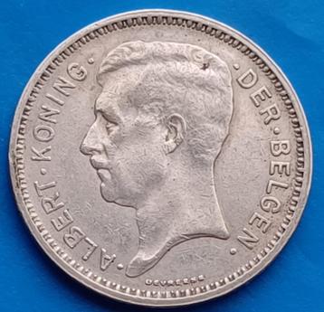 België 20 franc 1934 - Albert 1  