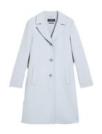 Weekend Maxmara jas maat M lichtblauw wol, Kleding | Dames, Jassen | Winter, Maat 38/40 (M), Blauw, Weekend Maxmara, Ophalen of Verzenden