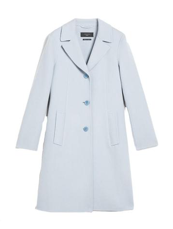 Weekend Maxmara jas maat M lichtblauw wol beschikbaar voor biedingen