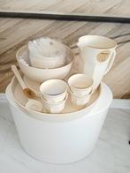 Bamboe Servies Set - Nieuwstaat!, Huis en Inrichting, Keuken | Servies, Ophalen, Overige materialen, Nieuw, Effen