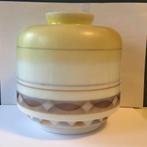 Vintage Art Deco plafond Lamp ( in Hilversum ), Huis en Inrichting, Lampen | Plafondlampen, Ophalen of Verzenden, Gebruikt, Glas