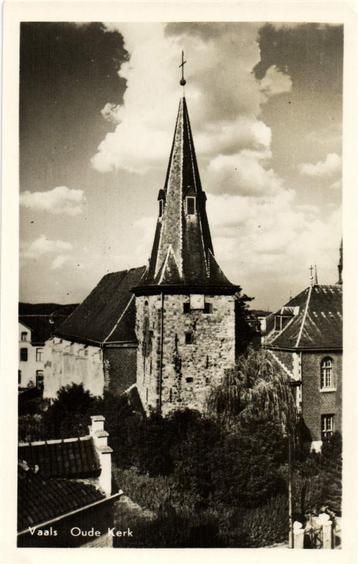 Vaals - Oude Kerk - 1954 gelopen