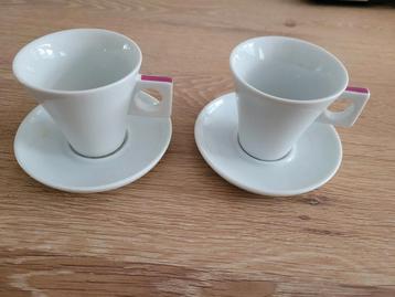 Espresso kop en schotel set beschikbaar voor biedingen