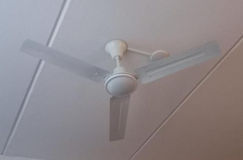 Goed werkende plafondventilator, Witgoed en Apparatuur, Ventilatoren, Gebruikt, Plafondventilator, Ophalen