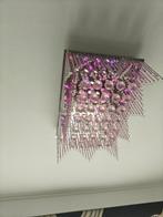 Moderne Kristallen Plafondlamp, Huis en Inrichting, Lampen | Plafondlampen, Ophalen, Zo goed als nieuw, Glas, Modern