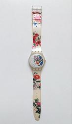 Vintage 2001 Swatch "Spring" Horloge Polshorloge Heren Dames, Kunststof, Gebruikt, Verzenden, Polshorloge