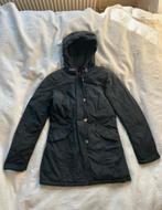 Woolrich gewatteerde winter jas capuchon, Kleding | Dames, Jassen | Winter, Blauw, Ophalen of Verzenden, Zo goed als nieuw, Woolrich