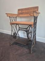 One of a kind, stoel op Singer onderstel, Huis en Inrichting, Stoelen, Ophalen, Gebruikt, Hout, Eén