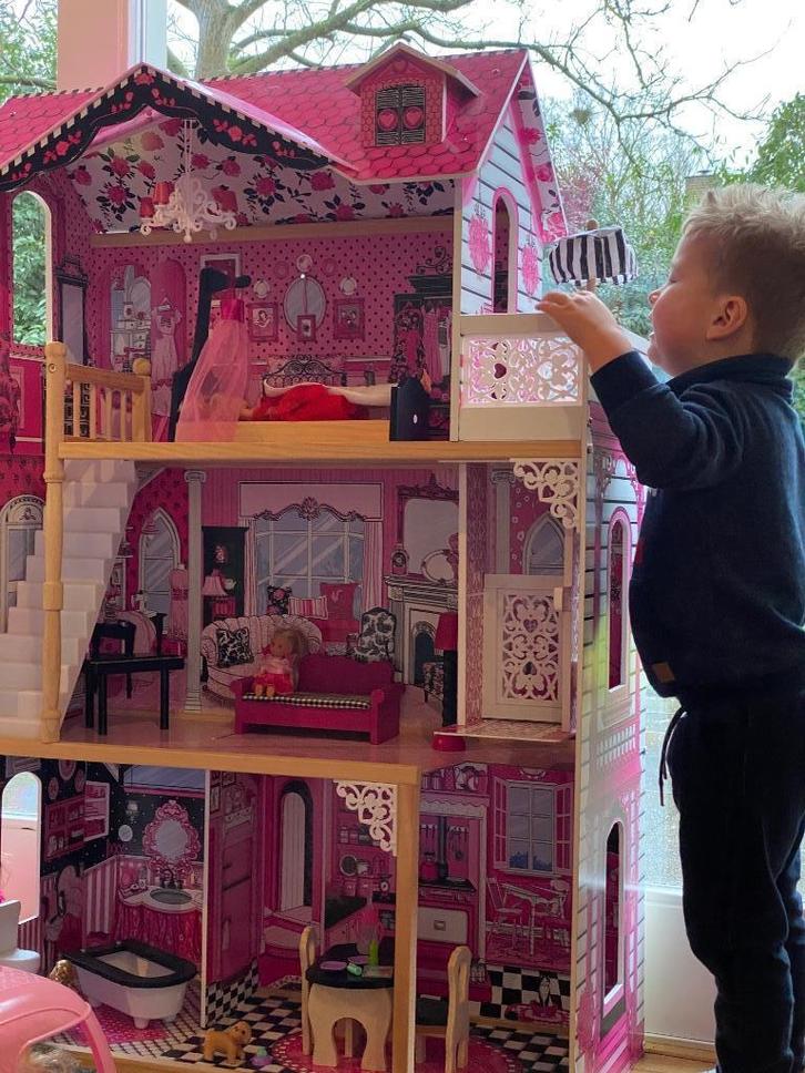 Poppenhuis - Kidkraft - prima staat, Kinderen en Baby's, Speelgoed | Poppenhuizen, Zo goed als nieuw, Poppenhuis, Ophalen