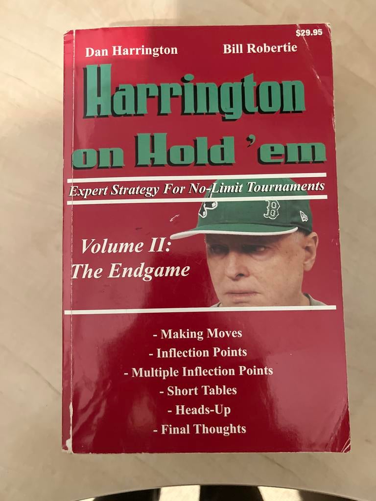 Harrington on Hold'em Volume II: The Endgame, Ophalen of Verzenden, Zo goed als nieuw, Overige onderwerpen