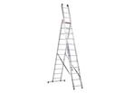 Altrex AR3080 reformladder 3 x 12 treden, Doe-het-zelf en Verbouw, Ladders en Trappen, Ophalen, Zo goed als nieuw, Ladder, Opvouwbaar of Inschuifbaar