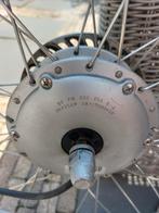 Compleet fietswiel met motor 36 v 250w., Fietsen en Brommers, Fietsonderdelen, Ophalen, Zo goed als nieuw, Algemeen, Wiel