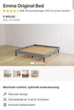 Emma Bedframe nieuw, met lattenbodem (200x200), Ophalen, Overige materialen, Overige maten, 200 cm
