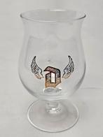 # Duvel Bierglas - Gouden Logo & Vleugels, Verzamelen, Glas en Borrelglaasjes, Ophalen of Verzenden, Zo goed als nieuw, Bierglas