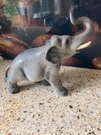 Olifant van grijs glas, Ophalen of Verzenden, Gebruikt, Beeldje of Figuurtje