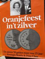 Gulden in trek bij verzamelaars,, Ophalen of Verzenden, Koningin Beatrix, 50 gulden, Zilver